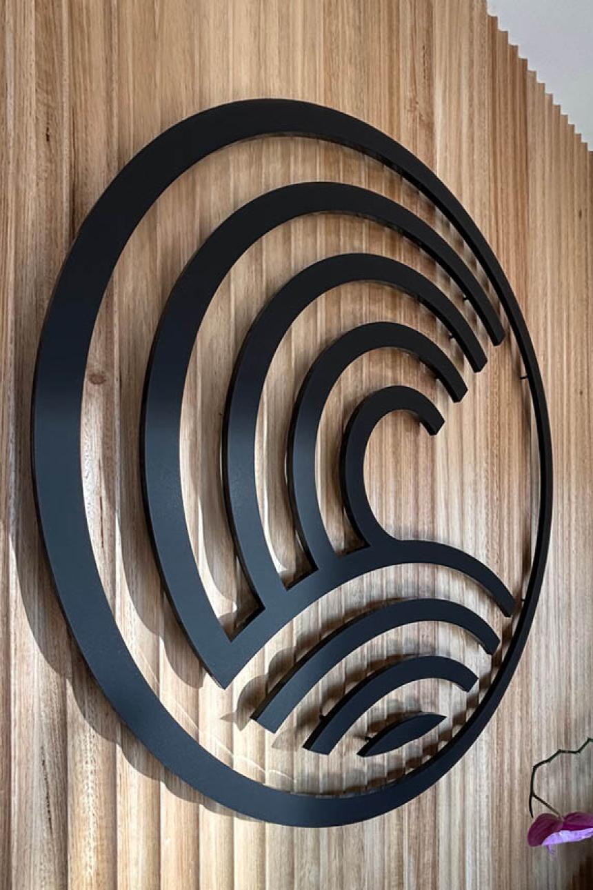 Matte Acrylic Logo