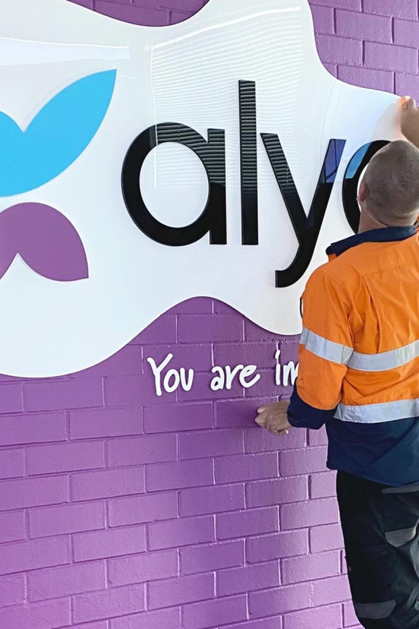 Brisbane Acrylic Lettering
