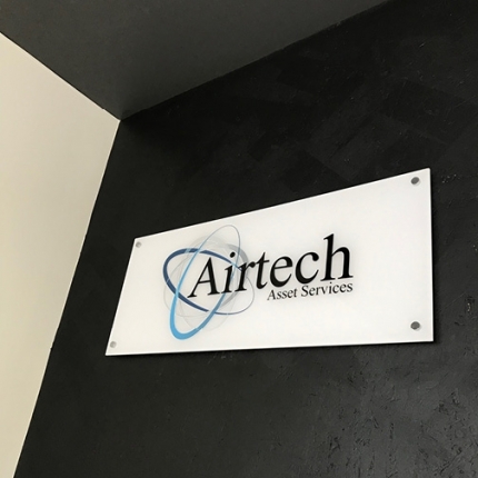 Reception Signage