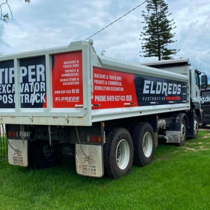 Trucks Stickers Sunshine Coast