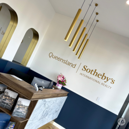 Reception Signage Sunshine Coast