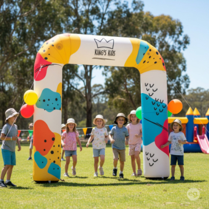 Inflatable Arch Kids Event